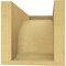 Ekena Millwork 6"W x 12"D x 6"H Wide Legacy Rough Cedar Woodgrain TimberThane Corbel, Primed Tan CORUR06X12X06LGYRCPR - alternate 4